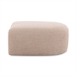 Gorge Tan Performance Fabric Ottoman