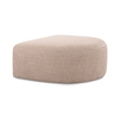 Gorge Tan Performance Fabric Ottoman