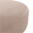 Gorge Tan Performance Fabric Ottoman