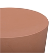 Margot Red Terracotta Indoor/Outdoor Concrete Stool