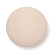 Tassy Tan Tasseled Round Ottoman