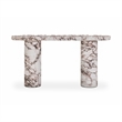Darcy Faux Breccia Capraia Indoor/Outdoor Console Table