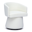 Kristen Cream Performance Vegan Leather Desk Chair