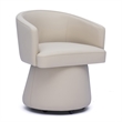 Kristen Taupe Performance Vegan Leather Desk Chair