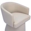 Kristen Taupe Performance Vegan Leather Desk Chair