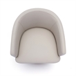 Kristen Taupe Performance Vegan Leather Desk Chair