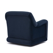 Charli Dark Blue Performance Velvet Accent Chair