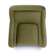 Charli Olive Green Performance Velvet Accent Chair