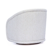 Clarke Cream Heavy Performance Boucle Swivel Accent Chair