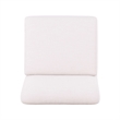 Gorge Cream Performance Fabric Armless Chair
