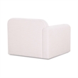 Gorge Cream Performance Fabric Left Armchair