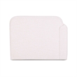 Gorge Cream Performance Fabric Left Armchair