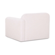 Gorge Cream Performance Fabric Right Armchair