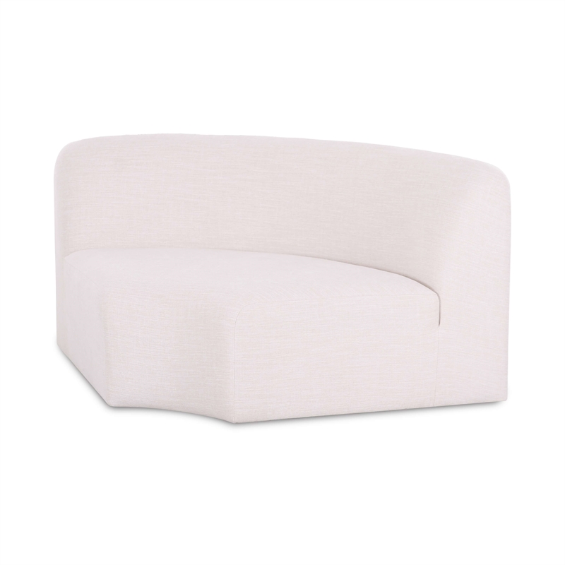 Gorge Cream Performance Fabric Wedge