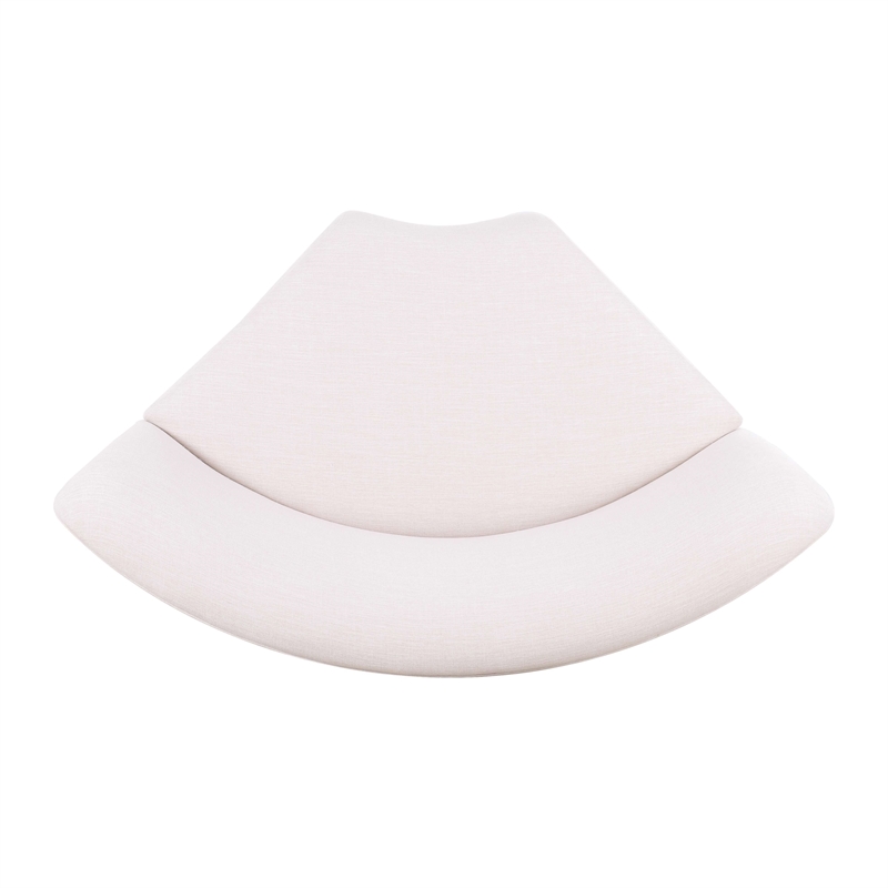 Gorge Cream Performance Fabric Wedge
