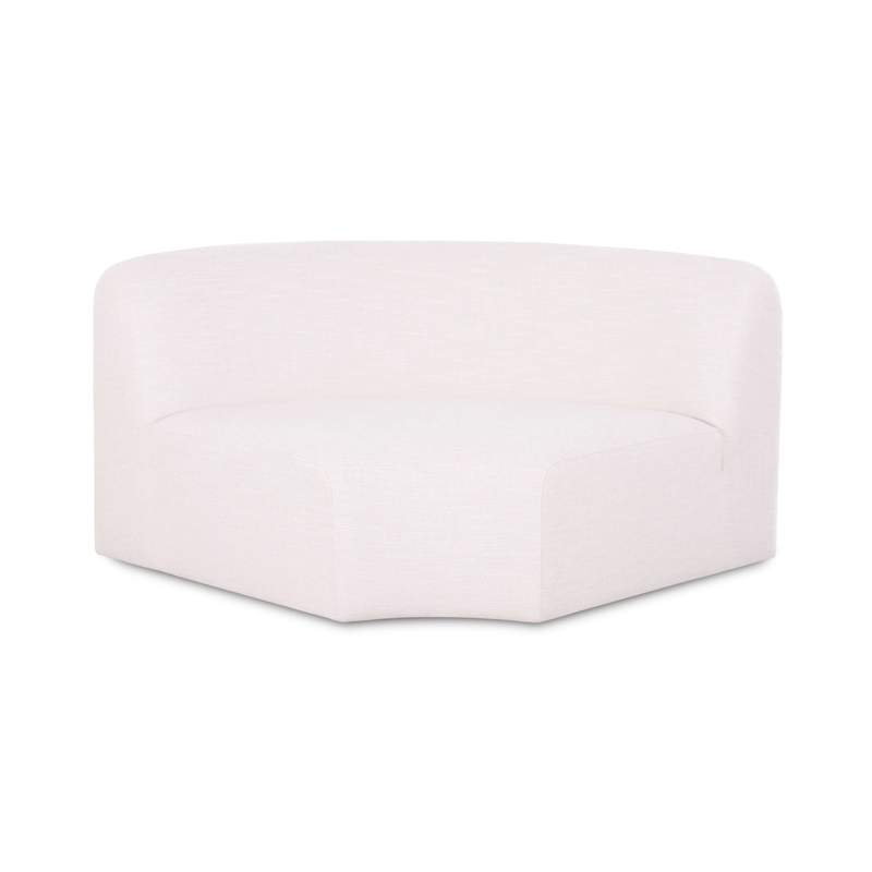 Gorge Cream Performance Fabric Wedge