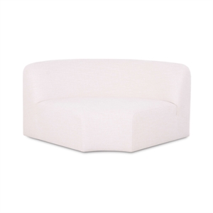 Gorge Cream Performance Fabric Wedge