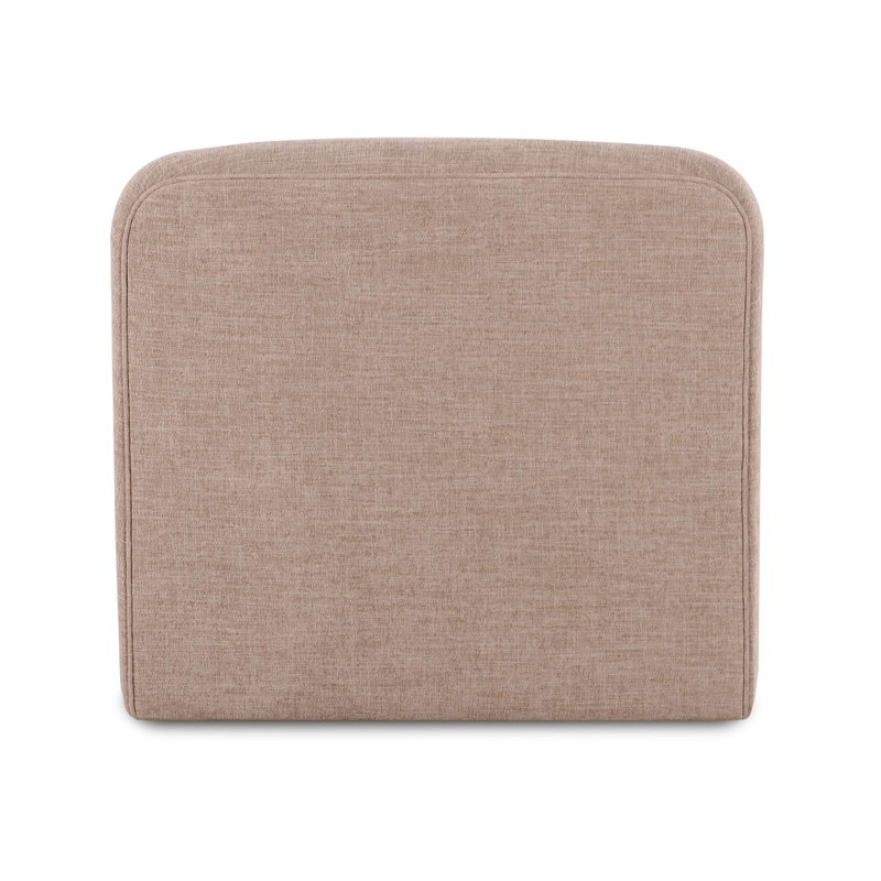 Gorge Tan Performance Fabric Armless Chair