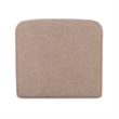 Gorge Tan Performance Fabric Armless Chair