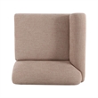 Gorge Tan Performance Fabric Left Armchair