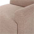 Gorge Tan Performance Fabric Right Armchair