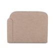 Gorge Tan Performance Fabric Right Armchair