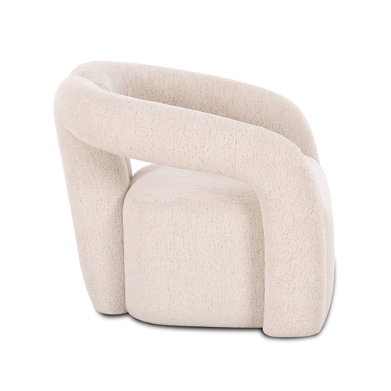 Jenn Cream Performance Boucle Accent Chair
