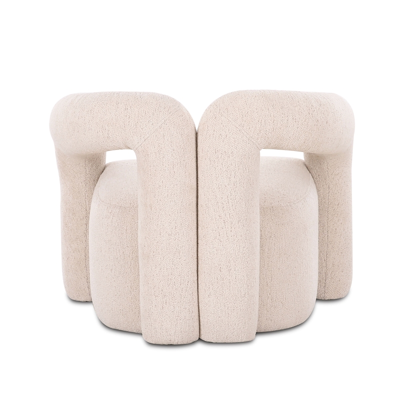 Jenn Cream Performance Boucle Accent Chair