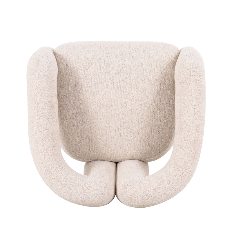 Jenn Cream Performance Boucle Accent Chair