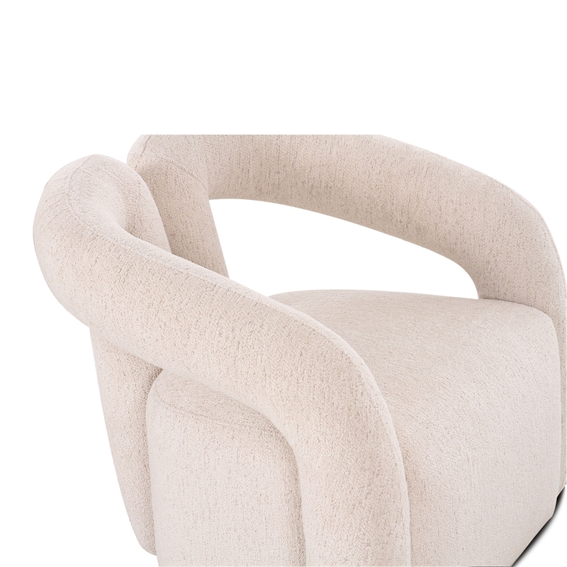 Jenn Cream Performance Boucle Accent Chair