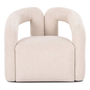 Jenn Cream Performance Boucle Accent Chair