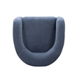 Malone Blue Denim Performance Chenille Accent Chair