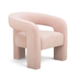Malone Blush Performance Chenille Accent Chair