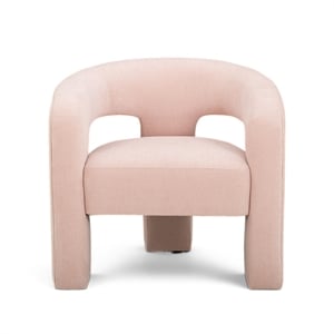 Malone Blush Performance Chenille Accent Chair