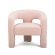 Malone Blush Performance Chenille Accent Chair