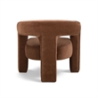 Malone Rust Performance Chenille Accent Chair