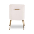 Beatrix Cream Performance Velvet Dining Chair
