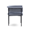 Taylor Blue Performance Chenille Dining Chair