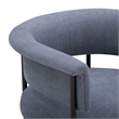 Taylor Blue Performance Chenille Dining Chair
