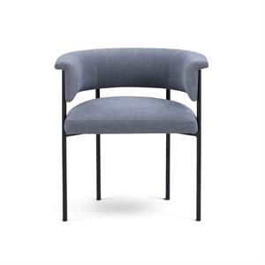 Taylor Blue Performance Chenille Dining Chair