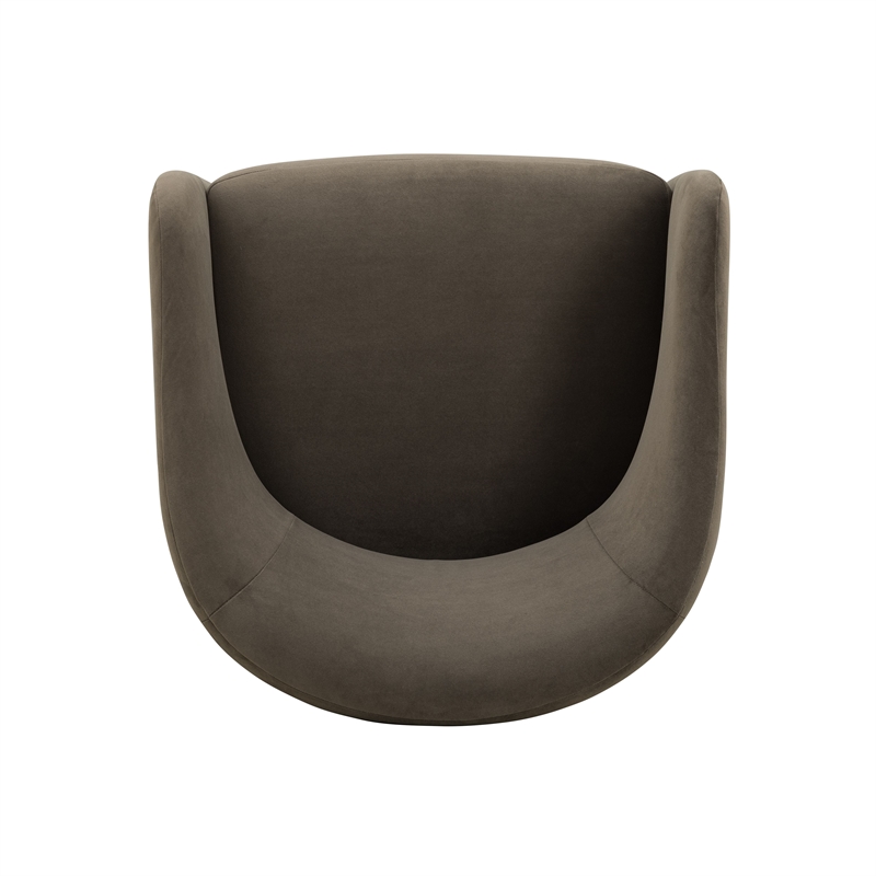 Seraphina Chocolate Brown Performance Velvet Dining Chair