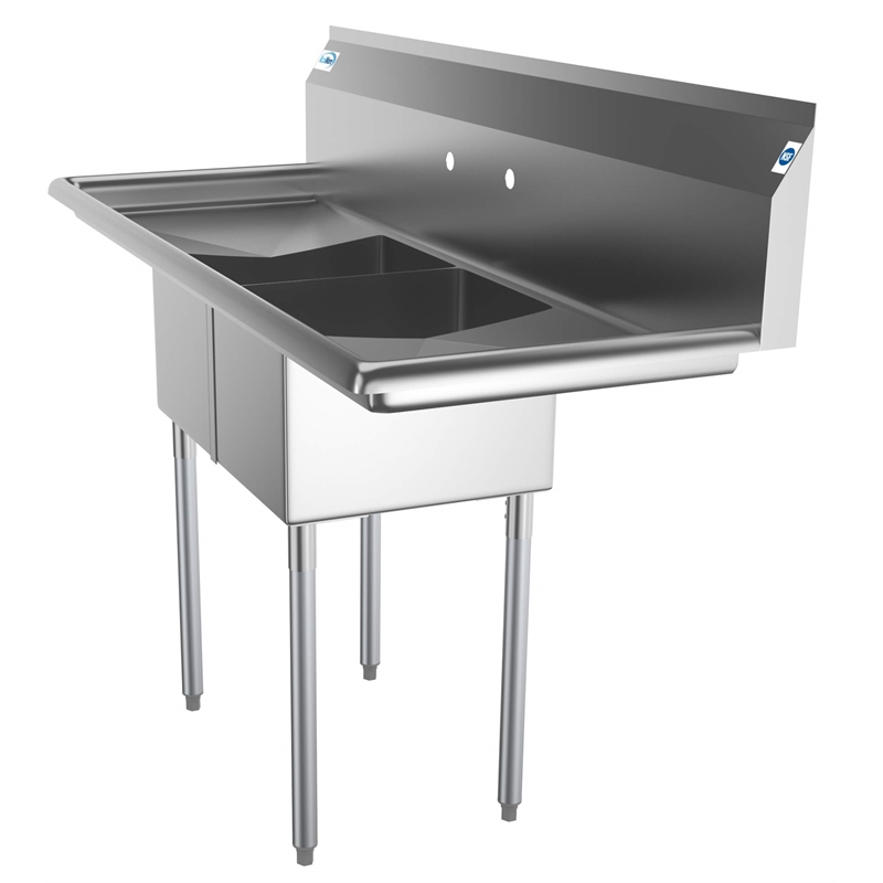 Koolmore 12x16x10 Stainless Steel Kitchen Prep & Utility Sink in Silver