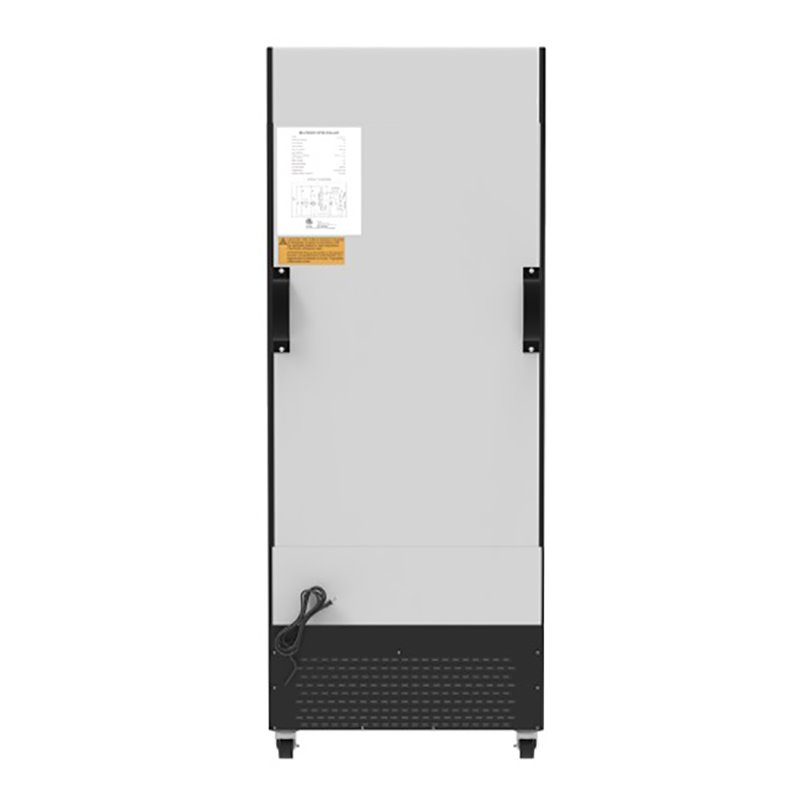 Koolmore CDA-18C-BK Open-Air Merchandiser Metal Grab & Go Refrigerator in Black