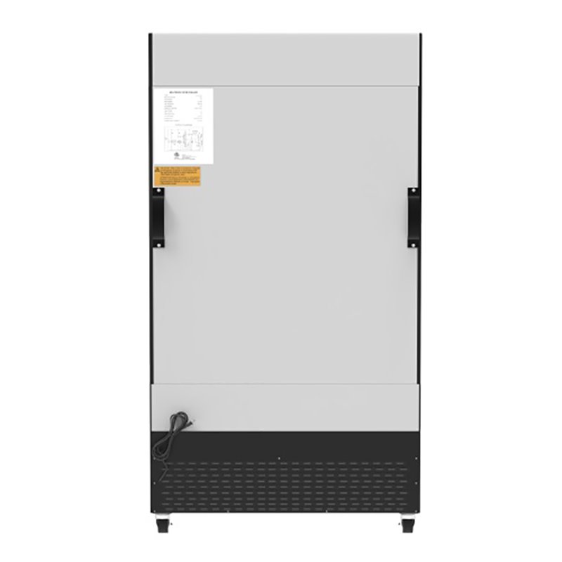 Koolmore CDA-25C-BK Open-Air Merchandiser Metal Grab & Go Refrigerator in Black