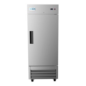 Koolmore 29&quot 1 Door Stainless Steel Upright Reach-In Freezer in Silver