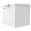 Koolmore SCF-9C Metal Deep Chest Freezer with Wire Basket in White
