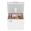 Koolmore SCF-9C Metal Deep Chest Freezer with Wire Basket in White