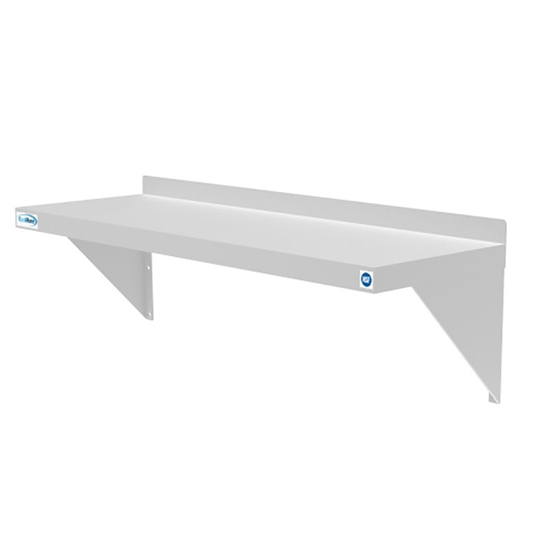 Koolmore 12x36 NSF Stainless Steel Wall Mount Shelf for Kitchen in Silver