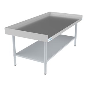 Koolmore 30x60 Heavy Duty 16-Gauge Stainless Steel Equipment Stand in Silver