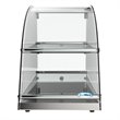 Koolmore 2-Tier Glass/Stainless Steel Countertop Bakery Display Case in Clear